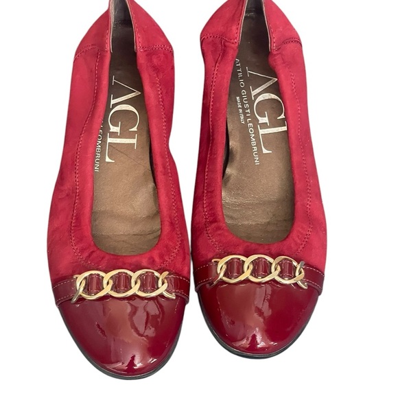 AGL/ATTILIO GIUSTI LEOMBRU
SHOES/FLAT/BALLET RED SZ
EUR 39(9) USA - Picture 1 of 15